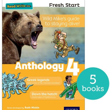 Read Write Inc. Fresh Start: Anthology 4 - Pack of 5