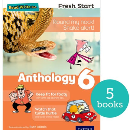 Read Write Inc. Fresh Start: Anthology 6 - Pack of 5