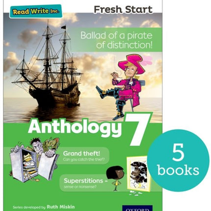 Read Write Inc. Fresh Start: Anthology 7 - Pack of 5