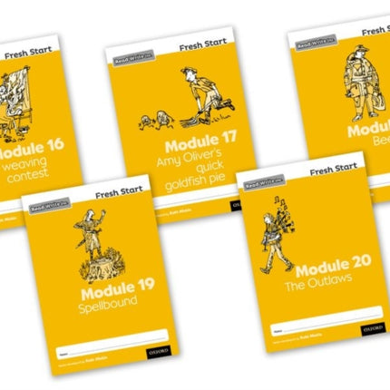 Read Write Inc. Fresh Start: Modules 16-20 - Mixed Pack of 5