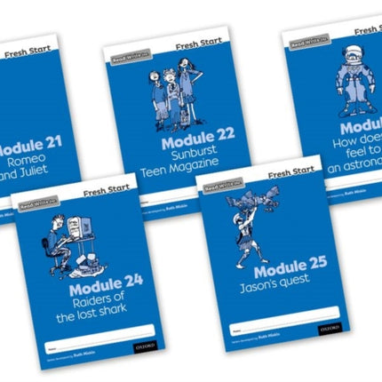 Read Write Inc. Fresh Start: Modules 21-25 - Mixed Pack of 5