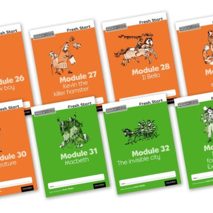 Read Write Inc. Fresh Start: Modules 26-33 - Mixed Pack of 8