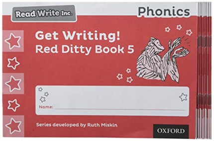 Read Write Inc. Phonics Get Writing Red Ditty