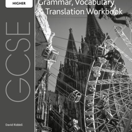 AQA GCSE German Higher Grammar Vocabulary  Translation Workbook Pack of 8