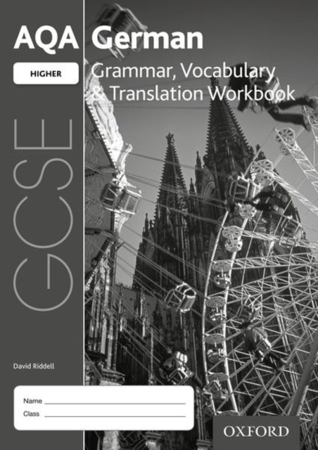 AQA GCSE German Higher Grammar Vocabulary  Translation Workbook Pack of 8