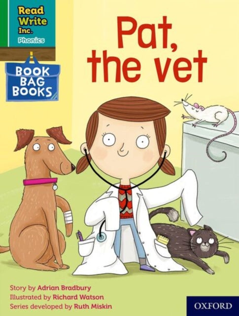 Pat the vet Green Set 1 Book Bag Book 2 Read Write Inc. Phonics
