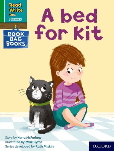 A bed for Kit Green Set 1 Book Bag Book 10 Read Write Inc. Phonics