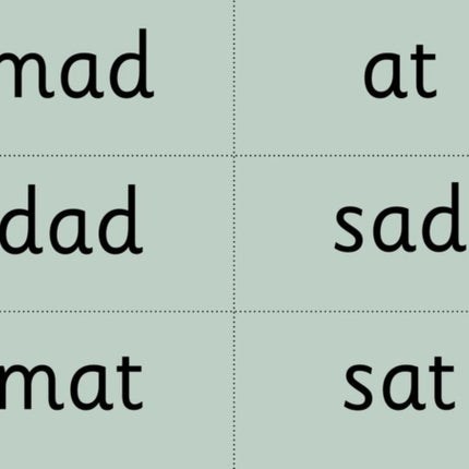 Read Write Inc. Phonics Nursery Green Word Cards