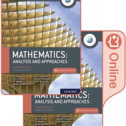 Oxford IB Diploma Programme IB Mathematics analysis and approaches Standard Level Print and Enhanced Online Course Book Pack