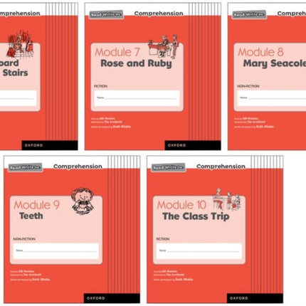 Read Write Inc. Comprehension Modules 610 Class
