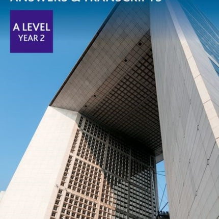 AQA French A Level Year 2 Answers  Transcripts