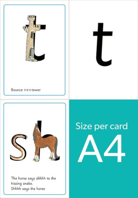 Read Write Inc. Phonics A4 Speed Sounds Cards Set