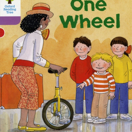 Oxford Reading Tree: Level 1+: More First Sentences B: One Wheel