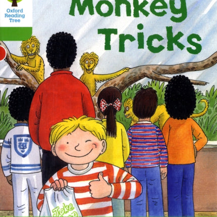 Oxford Reading Tree: Level 2: Patterned Stories: Monkey Tricks