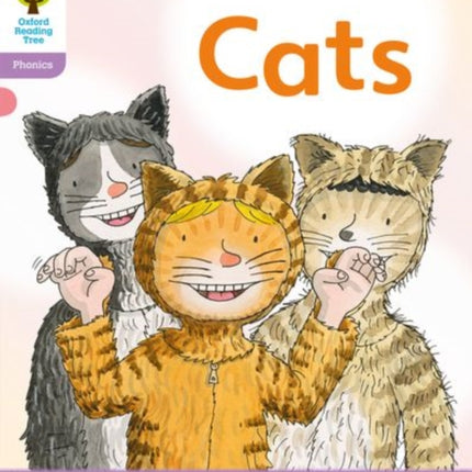 Oxford Reading Tree: Level 1+: Floppy's Phonics Fiction: Cats