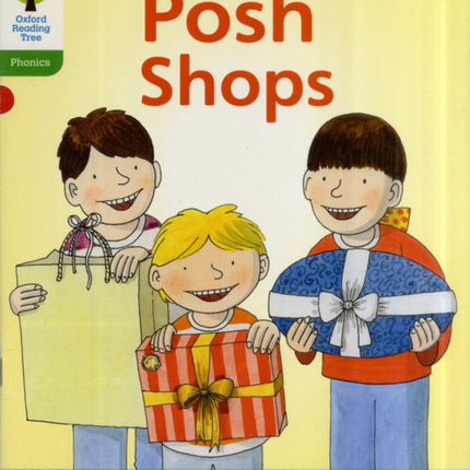 Oxford Reading Tree: Level 2: Floppy's Phonics Fiction: Posh Shops