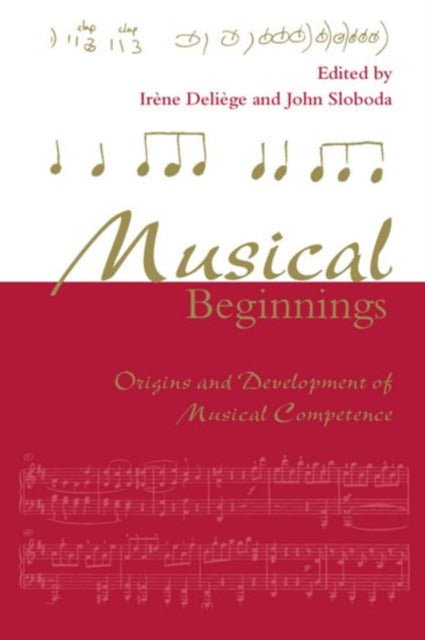 Musical Beginnings Origins and Development of Musical Competence