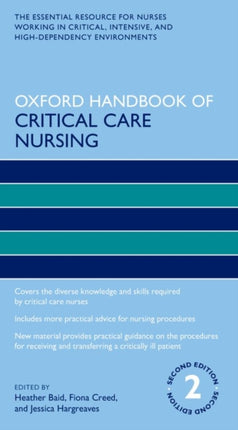Oxford Handbook of Critical Care Nursing