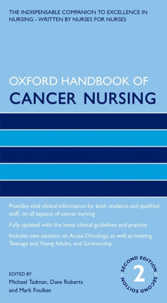 Oxford Handbook of Cancer Nursing