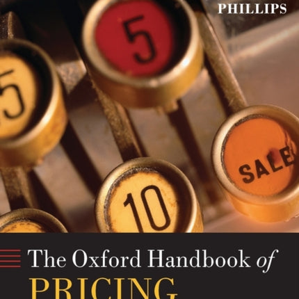 The Oxford Handbook of Pricing Management