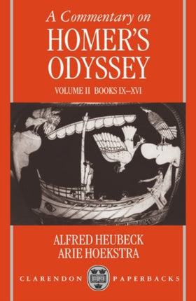 A Commentary on Homers Odyssey Volume II Books IXXVI