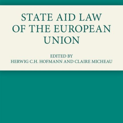 State Aid Law of the European Union