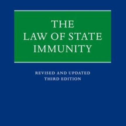 The Law of State Immunity
