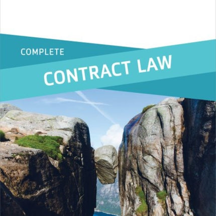 Complete Contract Law Text Cases and Materials