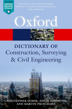 A Dictionary of Construction, Surveying, and Civil Engineering