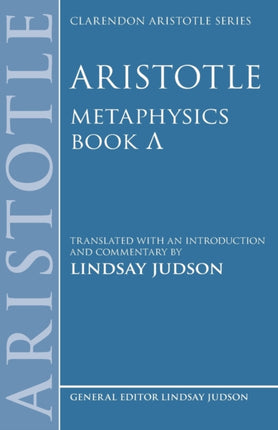 Aristotle Metaphysics Lambda