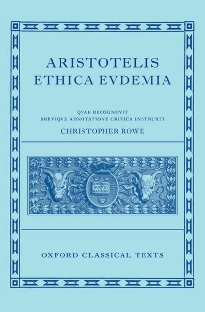 Aristotle's Eudemian Ethics