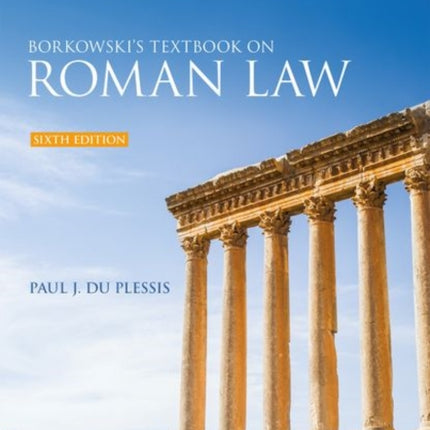 Borkowski's Textbook on Roman Law