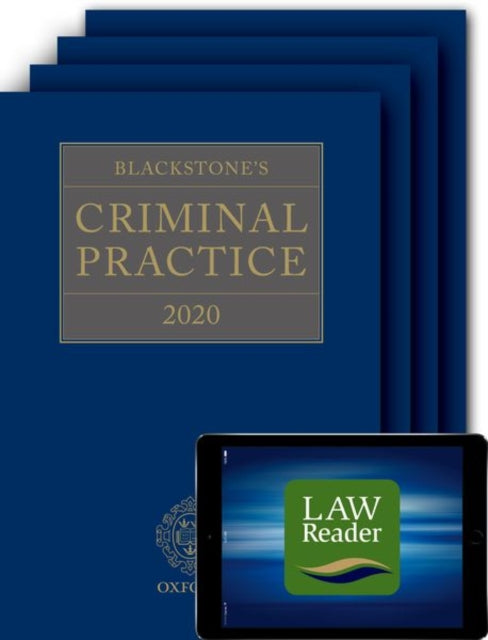 Blackstones Criminal Practice 2020 Book All Supplements and Digital Pack