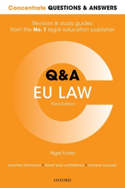 Concentrate Questions and Answers EU Law: Law Q&A Revision and Study Guide