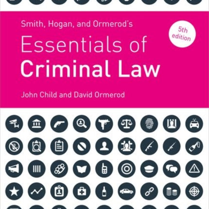 Smith Hogan and Ormerods Essentials of Criminal
