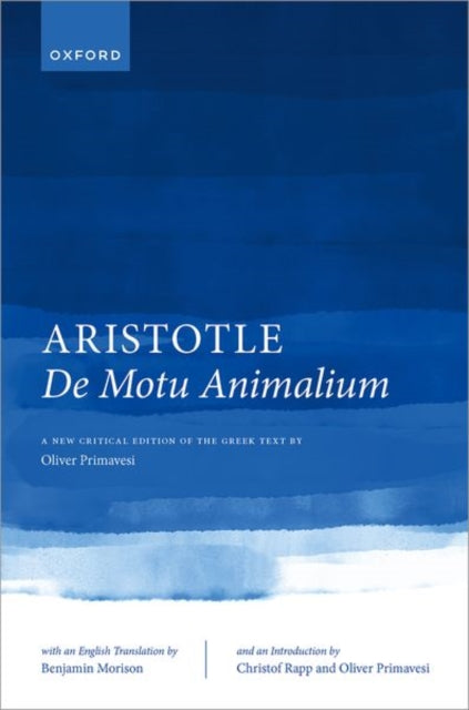 Aristotle, De motu animalium: Text and Translation