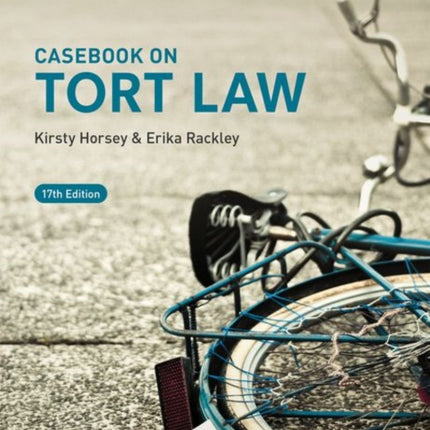 Casebook on Tort Law