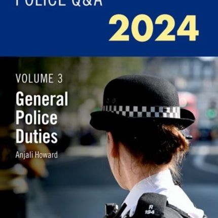 Blackstones Police QAs 2024 Volume 3 General