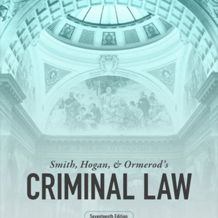 Smith Hogan and Ormerods Criminal Law
