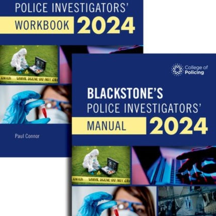 Blackstones Police Investigators Manual and Workbook 2024