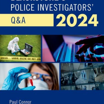 Blackstone's Police Investigators' Q&A 2024