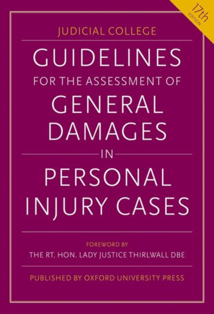 Guidelines for the Assessment of General Damages