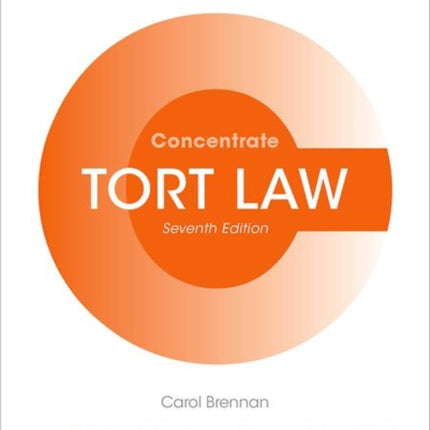Tort Law Concentrate
