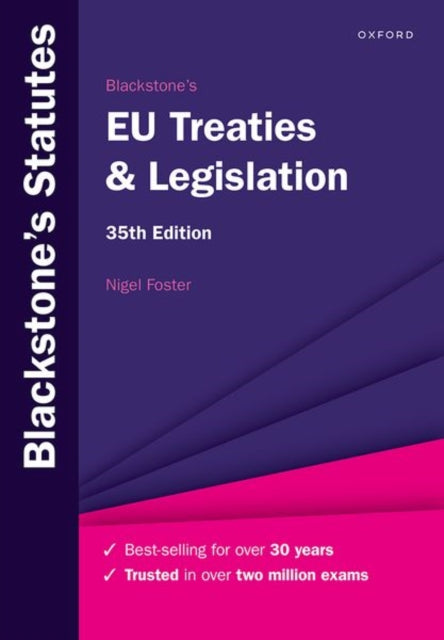 Blackstones EU Treaties  Legislation