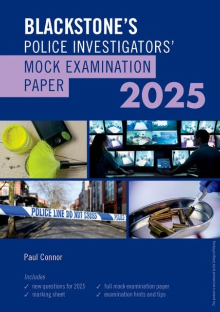 Blackstones Police Investigators Mock Exam 2025