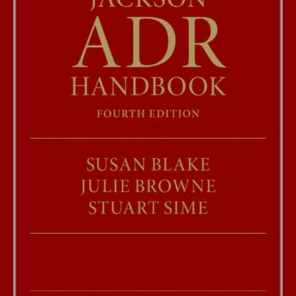 The Jackson ADR Handbook