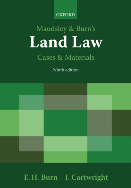 Maudsley  Burns Land Law Cases and Materials