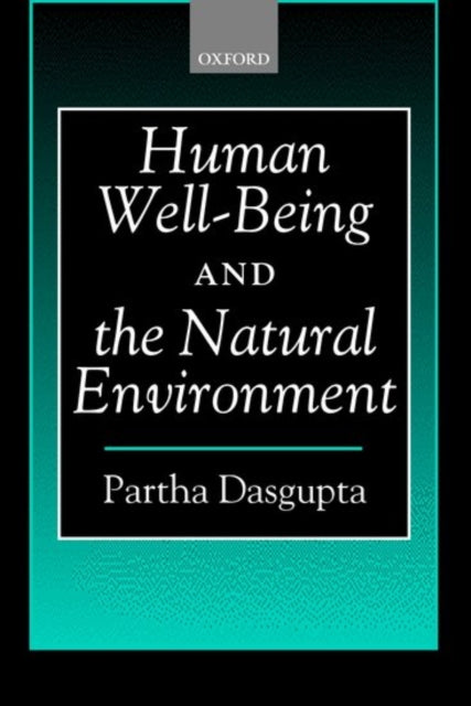 Human WellBeing and the Natural Environment