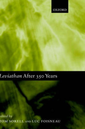 Leviathan After 350 Years Mind Association Occasional Series