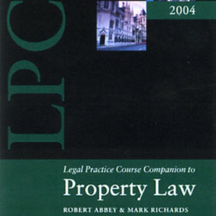 Companion to Property Law and Practice